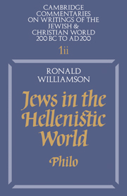 Cambridge Commentaries on Writings of the Jewish and Christian World