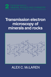 Cambridge Topics in Mineral Physics and Chemistry