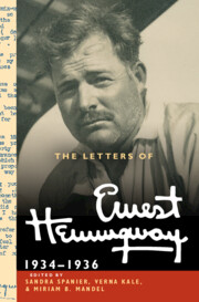 The Letters of Ernest Hemingway