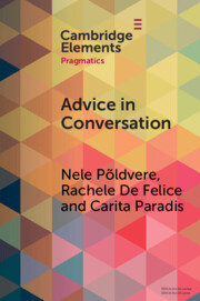 Advice in Conversation