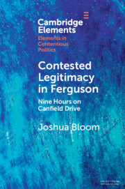 Contested Legitimacy in Ferguson