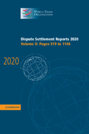 Dispute Settlement Reports 2020