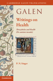 Galen: Writings on Health