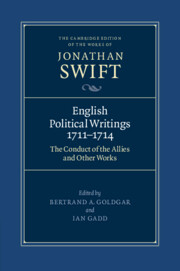 English Political Writings 1711–1714