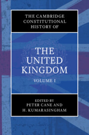 The Cambridge Constitutional History of the United Kingdom