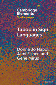 Taboo in Sign Languages