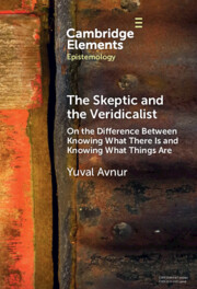 The Skeptic and the Veridicalist