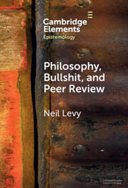 Philosophy, Bullshit, and Peer Review