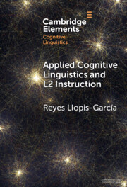 Applied Cognitive Linguistics and L2 Instruction