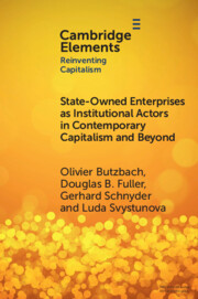 State-Owned Enterprises as Institutional Actors in Contemporary Capitalism and Beyond