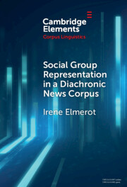 Social Group Representation in a Diachronic News Corpus