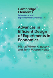 Elements in Behavioural and Experimental Economics