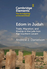 Elements in The Archaeology of Ancient Israel