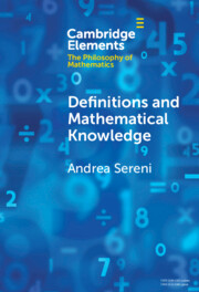 Definitions and Mathematical Knowledge