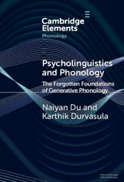 Psycholinguistics and Phonology