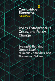 Elements in Public Policy