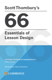 Scott Thornbury's 66 Essentials of Lesson Design