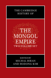 The Cambridge History of the Mongol Empire