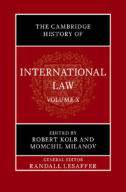 The Cambridge History of International Law