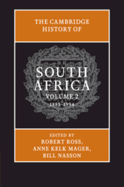 Cambridge History of South Africa