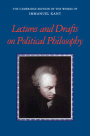 The Cambridge Edition of the Works of Immanuel Kant