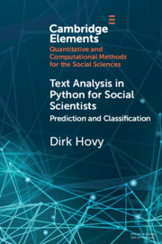 Text Analysis in Python for Social Scientists