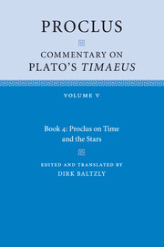 Proclus: Commentary on Plato's Timaeus